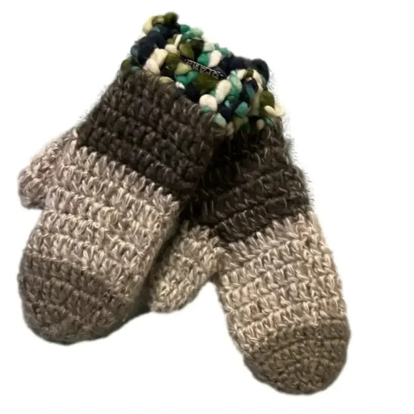 PrAna Unisex Joely Mittens One Size Mint Color NWT - Picture 1 of 4